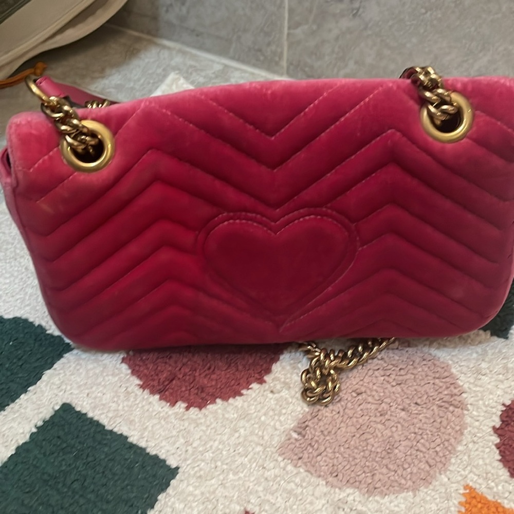 For Baefia! Gucci Marmont pink velvet - Picture 4 of 13